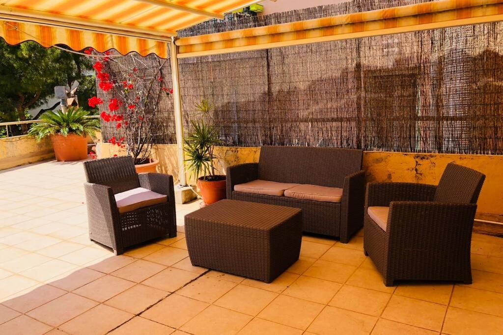 Appartement Grande Terrasse A Cote Monaco & Plage Saint-Antoine  Екстер'єр фото